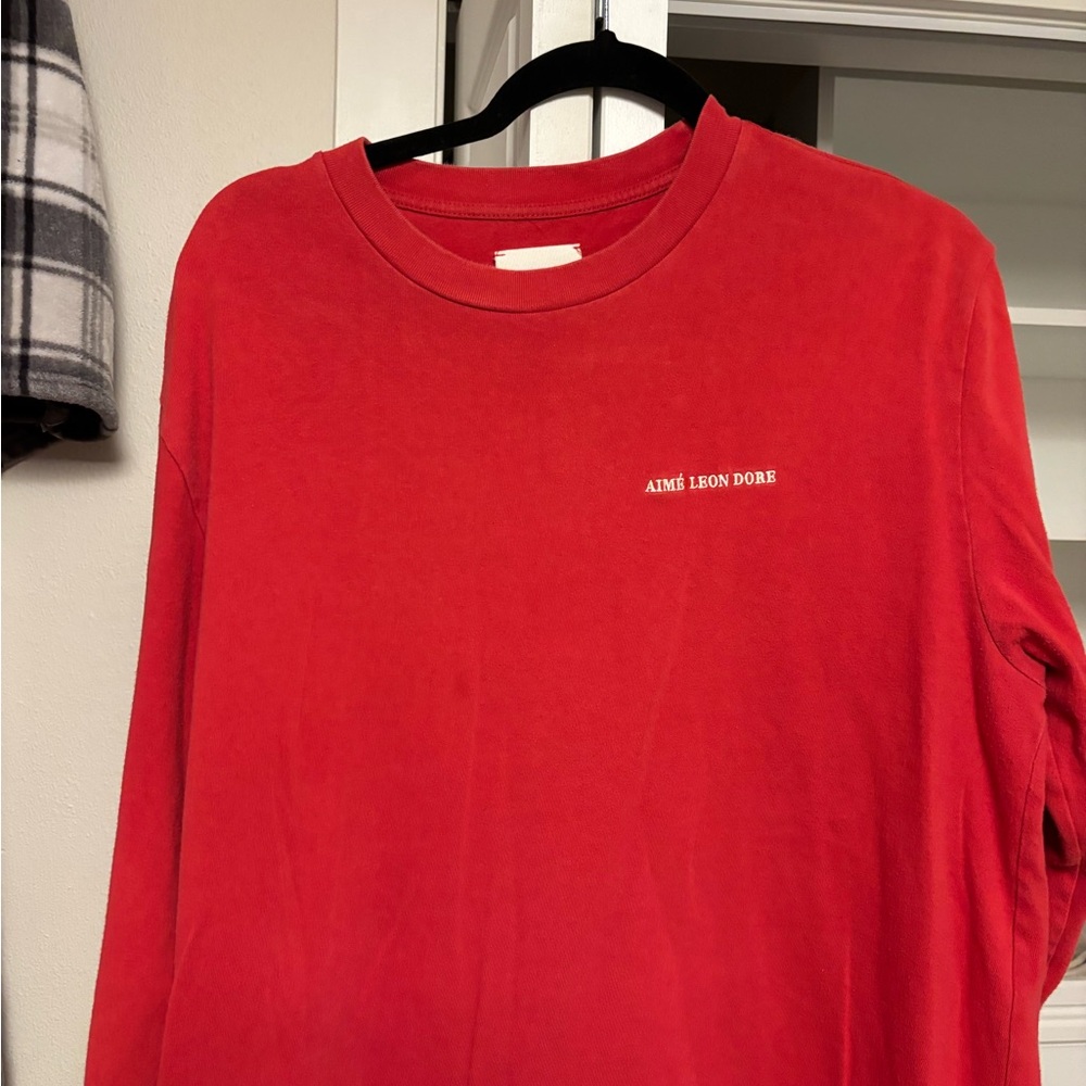 Aime Leon Dore Vibrant Red Top